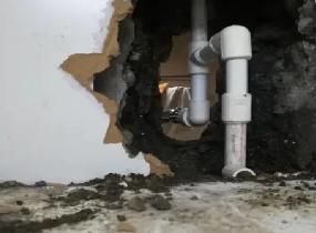 工业园区厨房下水管道漏水检测